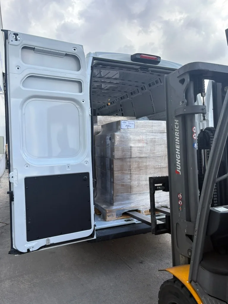 Forklift ile Paletli Yükleme Operasyonu